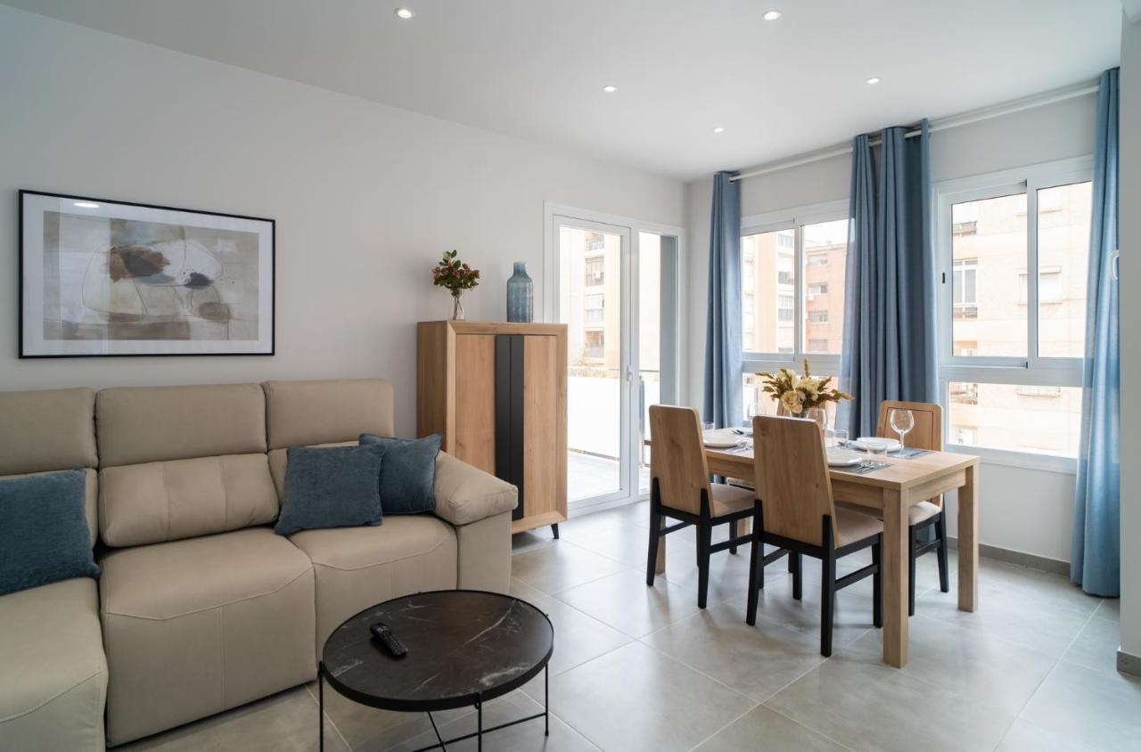 Aac Malaga - Apartamento Con Terraza, Muy Amplio, Totalmente Equipado, Cerca Del Centro Y Nuevo! Kültér fotó